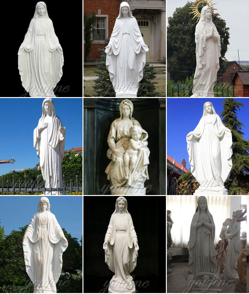 religious mary statues
