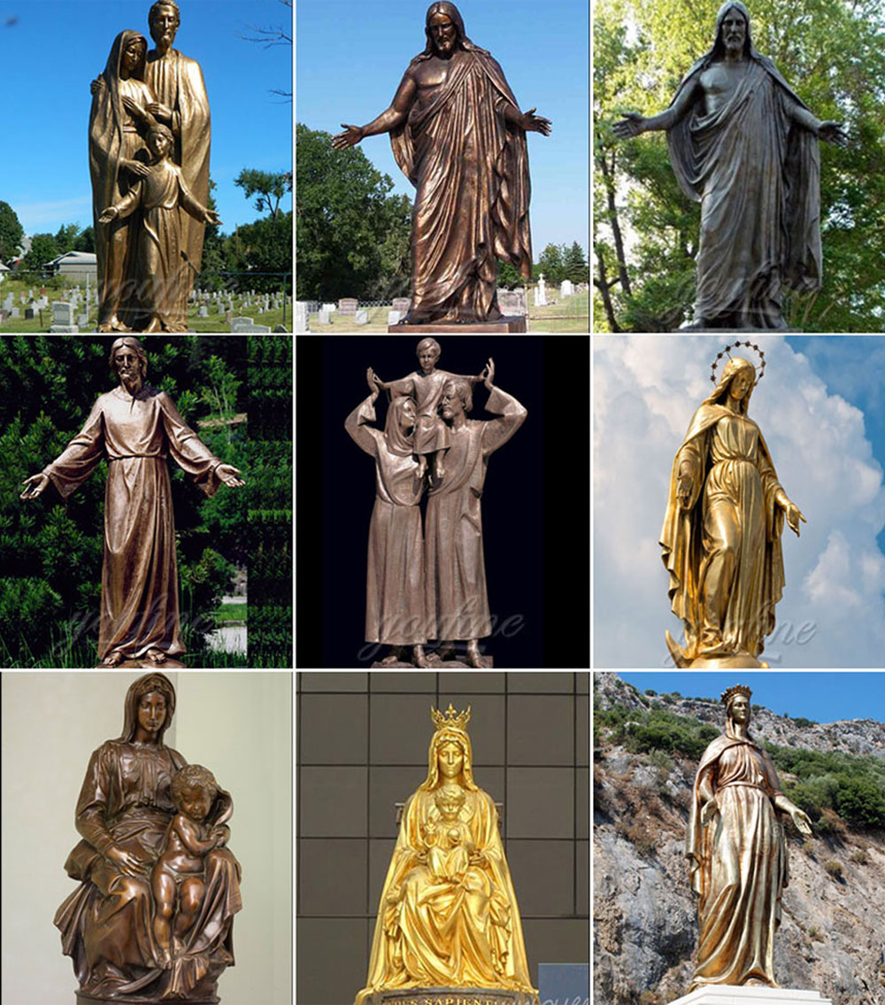 Religious bronze Sculpture
