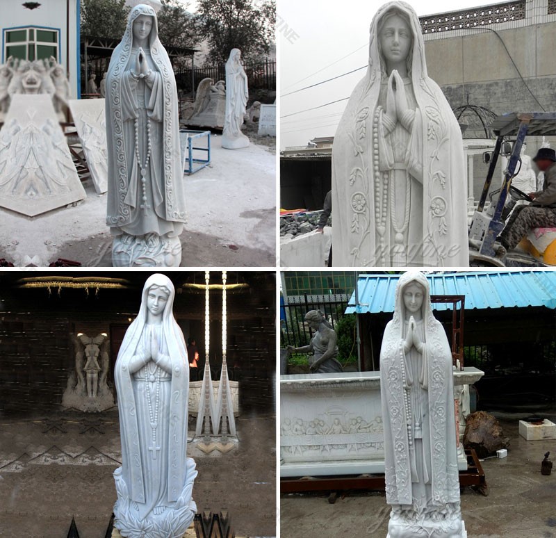 religious statues of our lady of Fatima