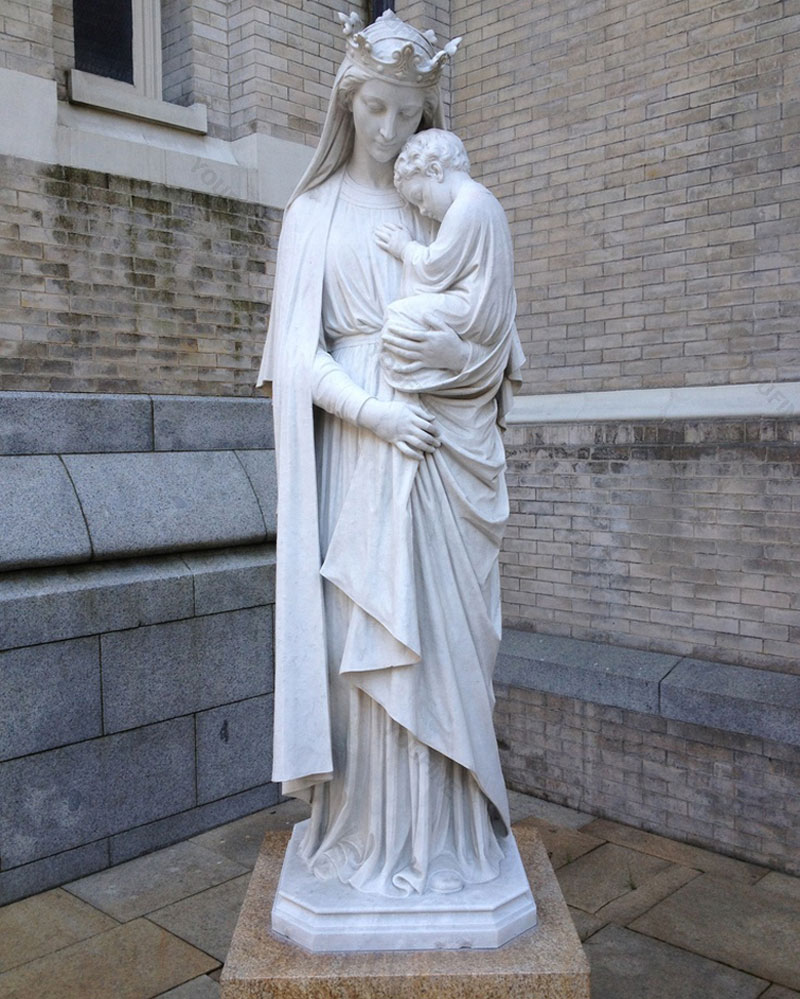 Catholic church mary and baby jesus sculpture suppliers near to me design