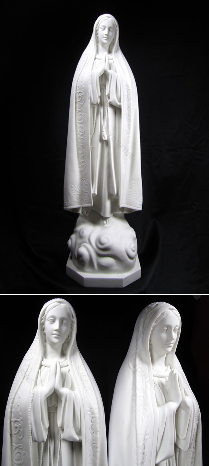 Religious statues of blessed our lady of fatima statue tour design