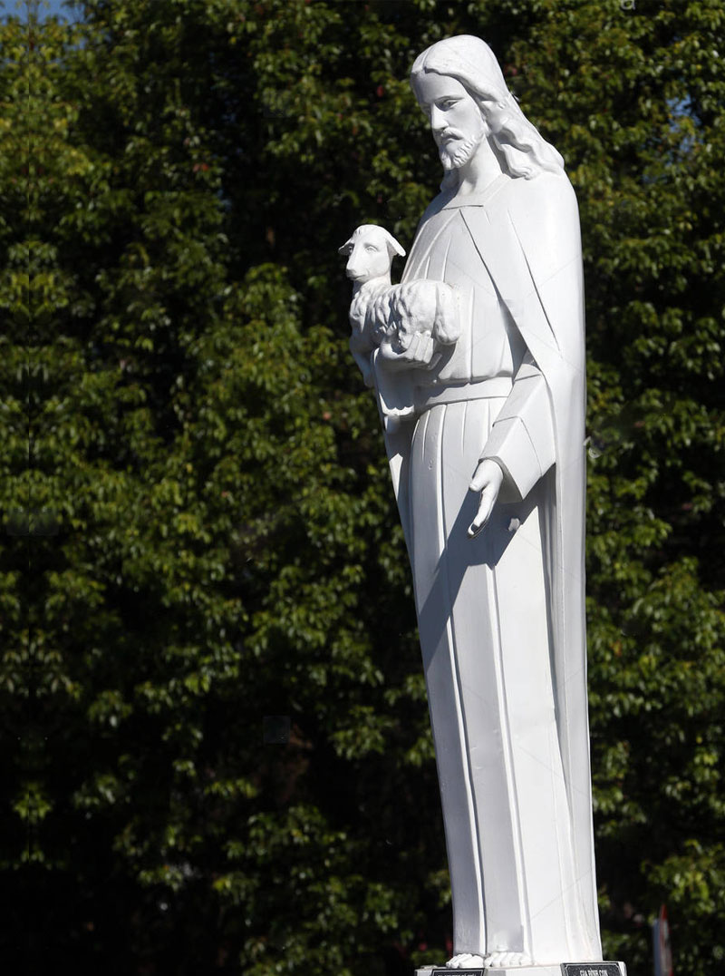 Buy Jesus christ white marble statues online