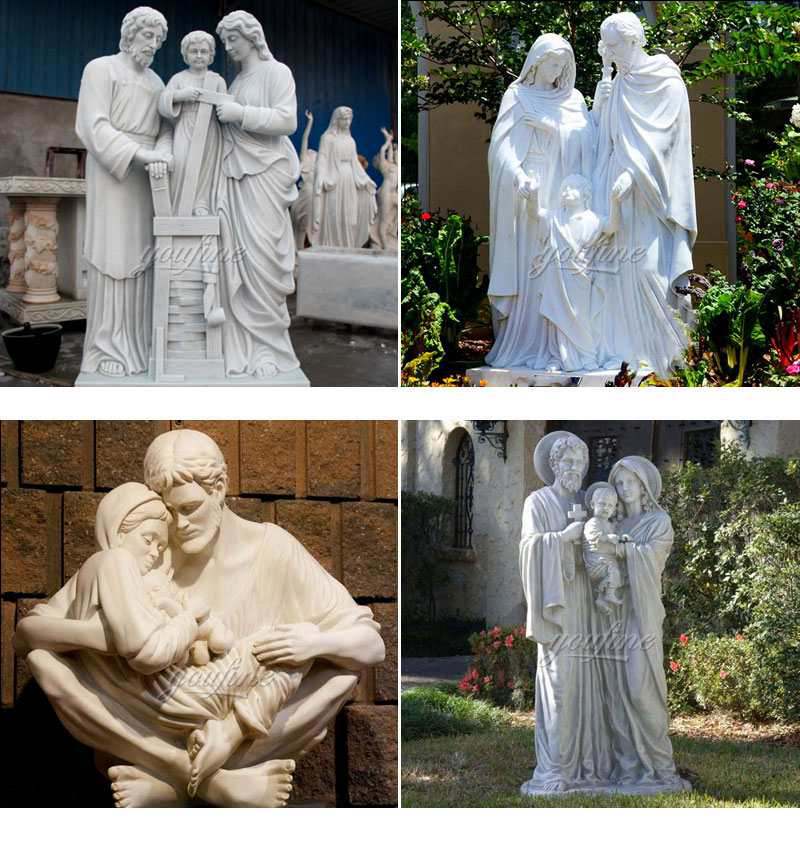 Life Size Holy Family Religious Statues of Mary, Joseph and Jesus Related