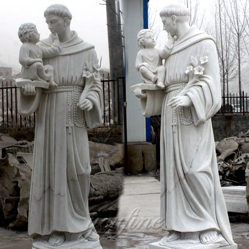 Life Size St Anthony Child Jesus Statue Patron Saint Lost Items Details