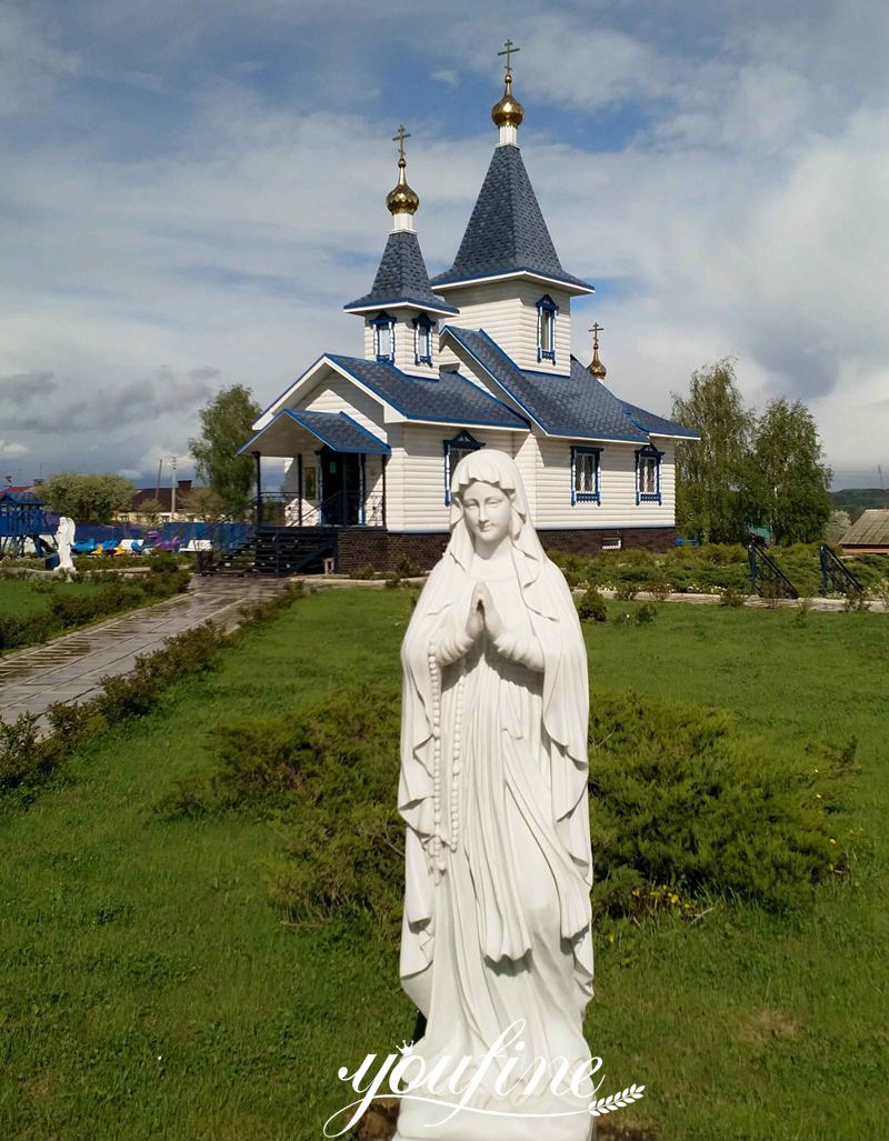 Hand Carved Marble Our Lady of Lourdes Statue for Sale CHS-814 Feedback