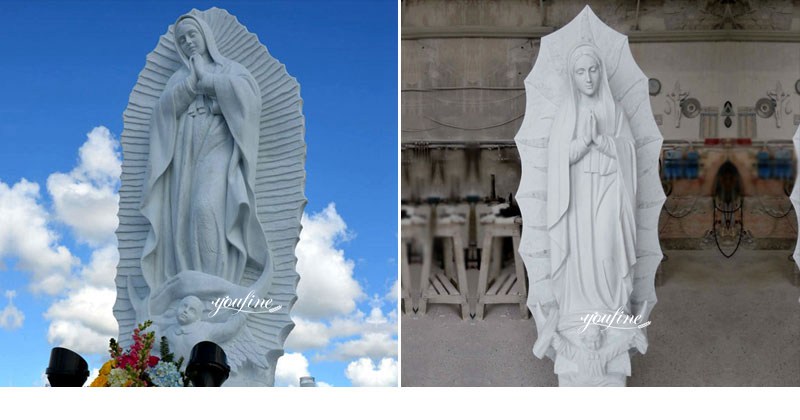 Religious Garden Statue Our Lady of Guadalupe for Sale More Designs