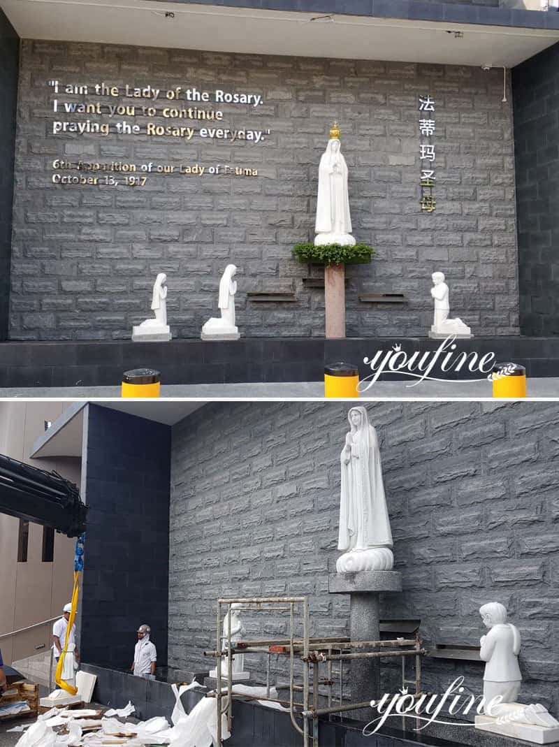 Church Religious Our Lady of Fatima Statue for Sale