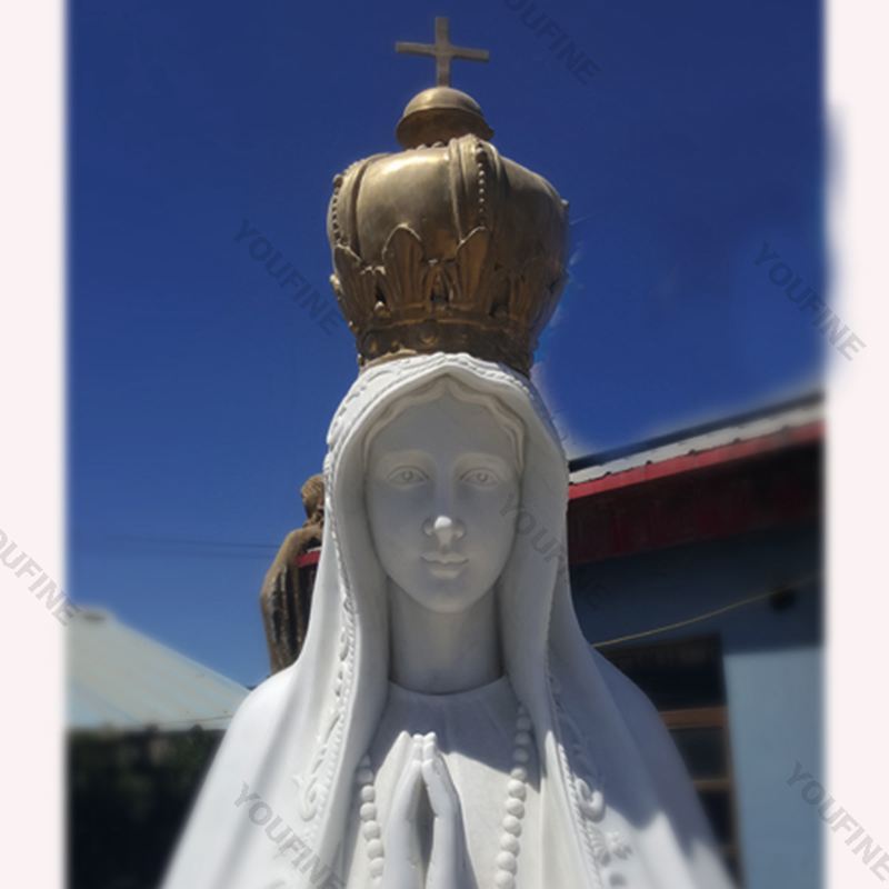 our lady of fatima pilgrim outdoor statue for sale