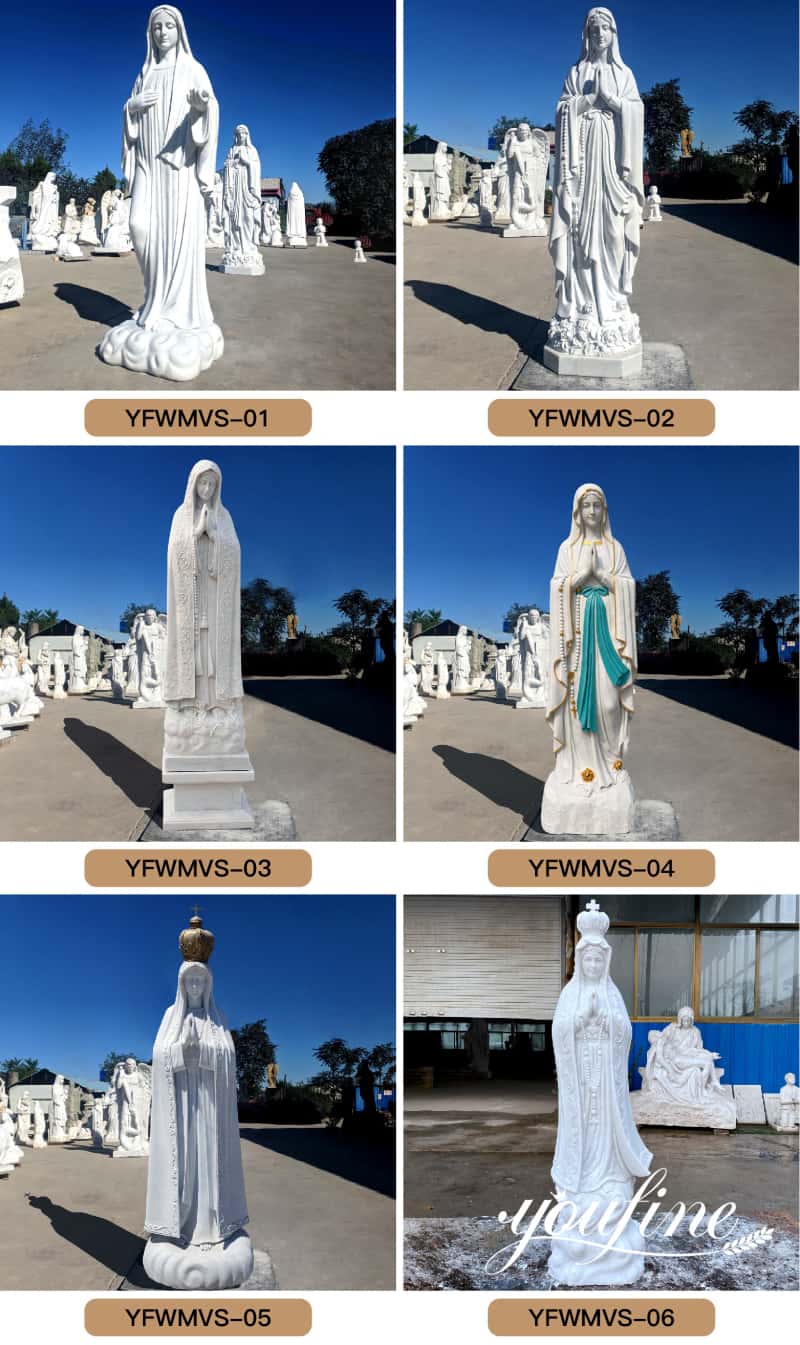 outdoor religious statues Mary (3)