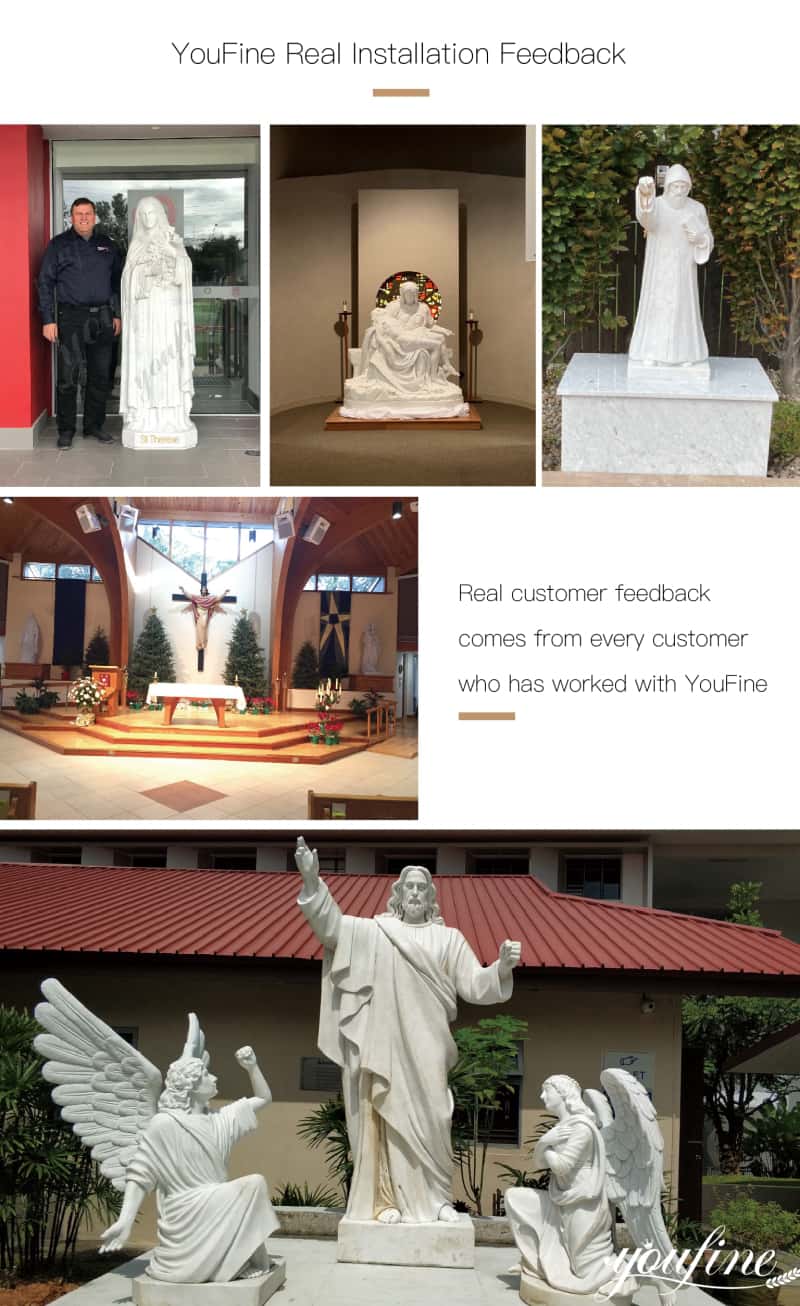 outdoor religious statues Mary (5)