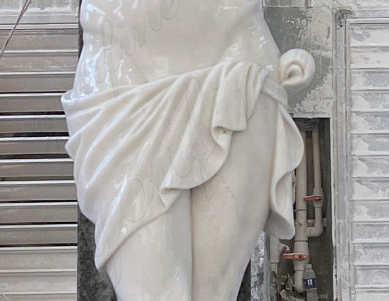 Jesus on the cross sculpture (1)