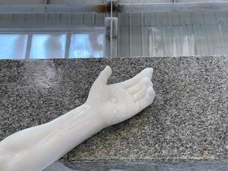 Jesus on the cross sculpture (2)