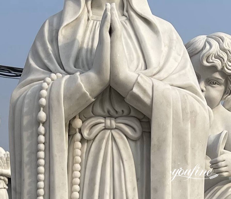 Marble Lourdes Statue-YouFine Sculpture (1)