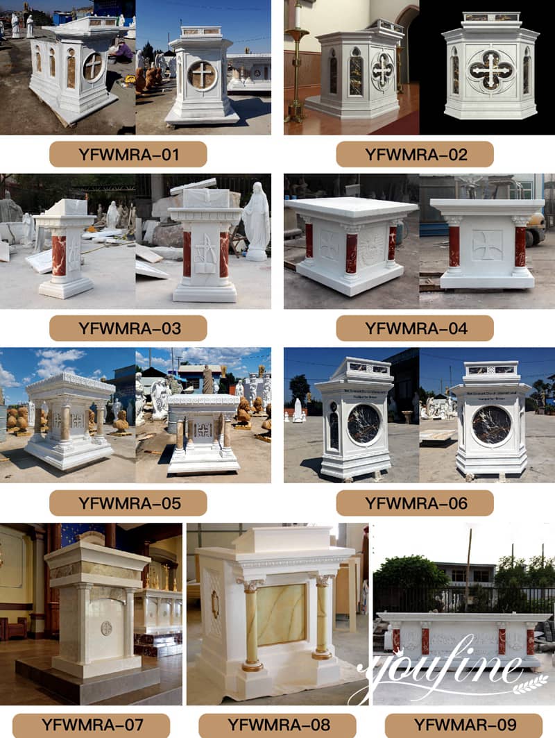 Marble altar -YouFine Sculpture (1)