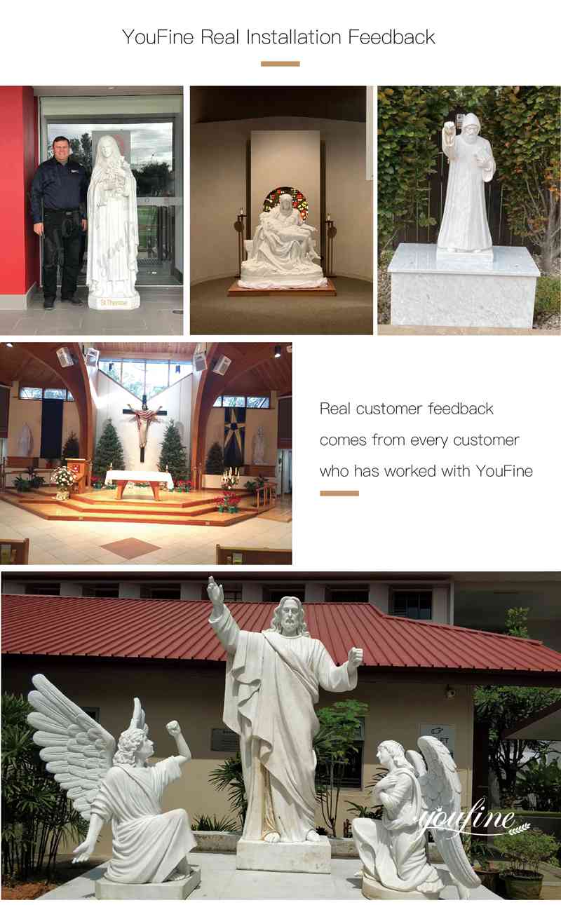 marble religious sculpture - YouFine Sculpture (2)