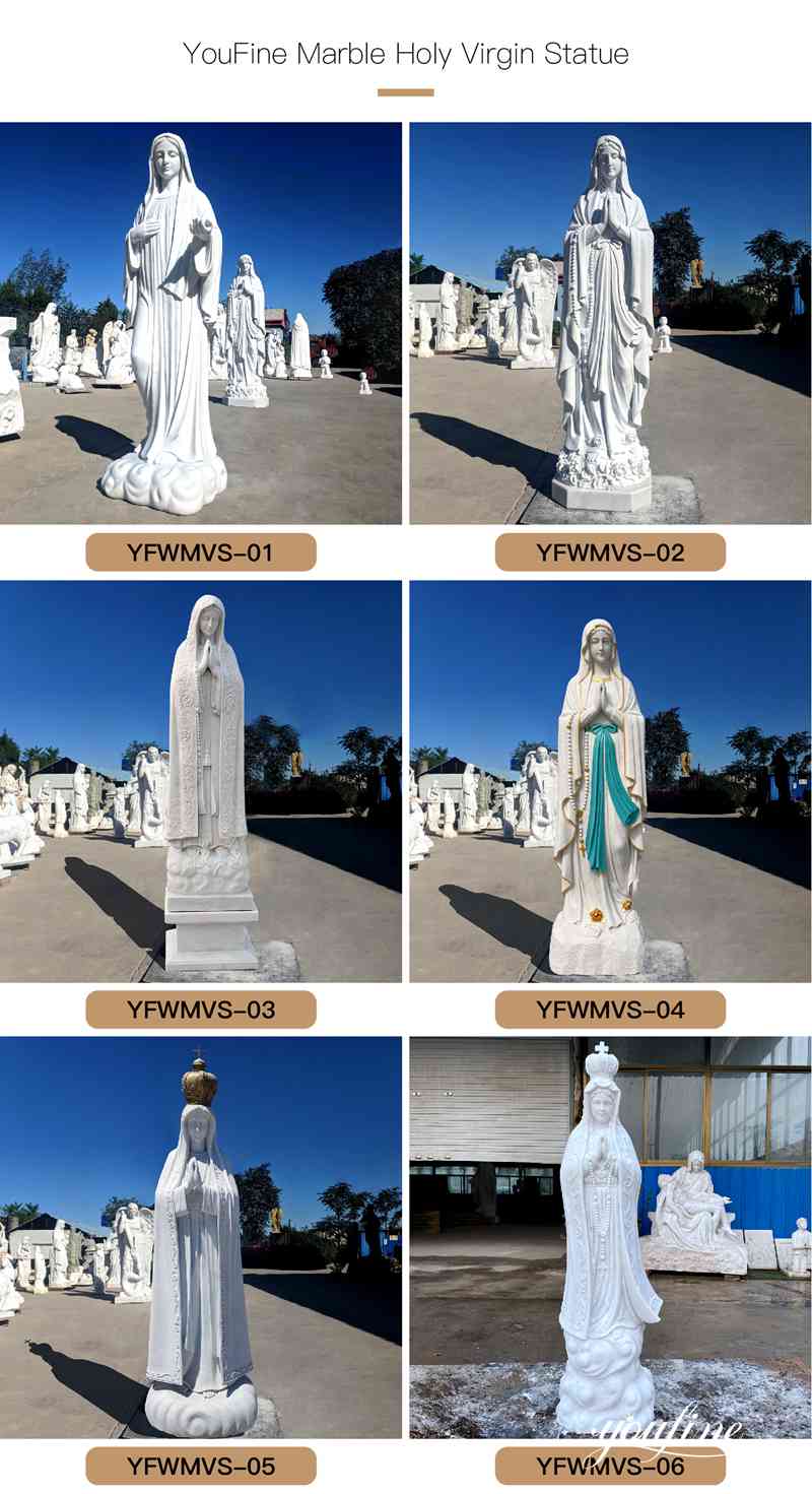 Marble religious statue - YouFine Sculpture