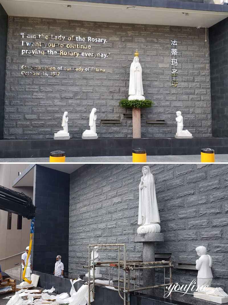 our lady of fatima statue outdoor - YouFine Sculpture (1)