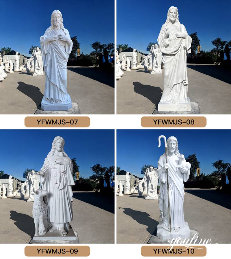 marble jesus statue-YouFine Sculpture (2)