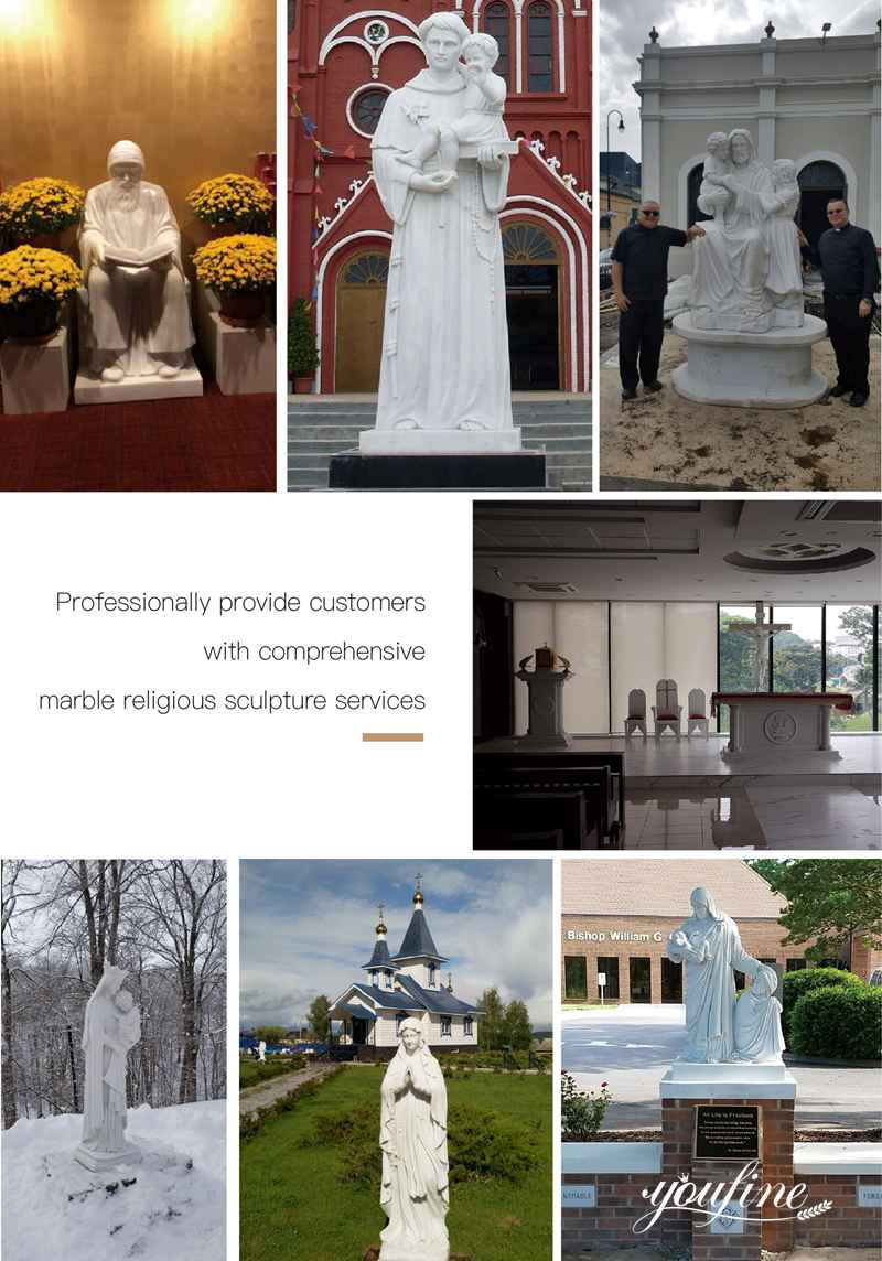 religious garden statues-YouFine Sculpture (1)