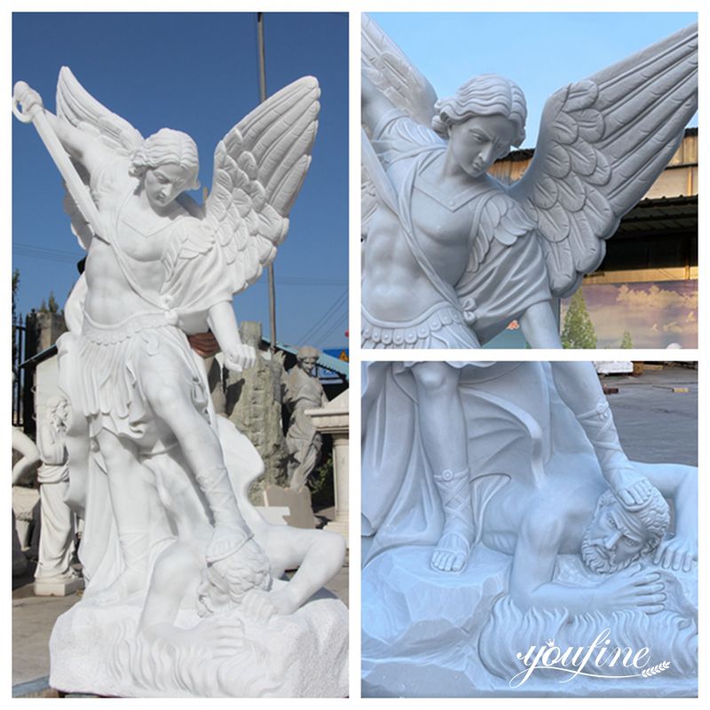 st michael statue outdoor - YouFine Sculpture
