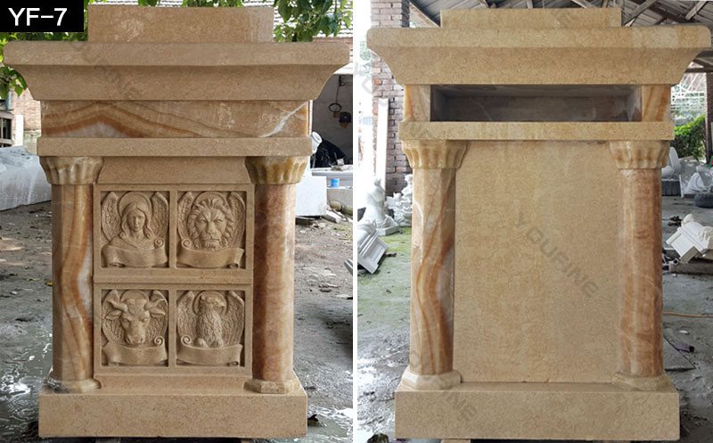 Marble Pulpit - YouFine Sculpture (3)