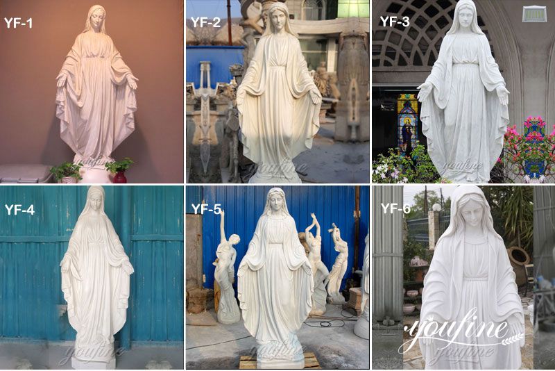 Outdoor Blessed Virgin Mary Statue - YouFine Sculpture (1)