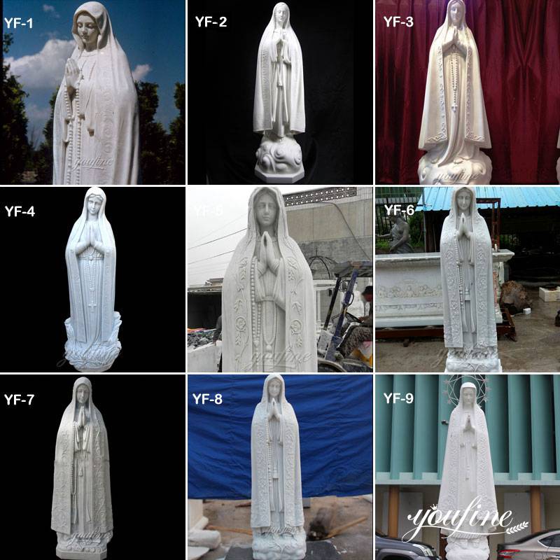 Outdoor Blessed Virgin Mary Statue - YouFine Sculpture (2)