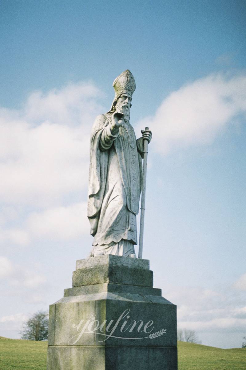 St. Patrick statue for sale - YouFine Sculpture (2)