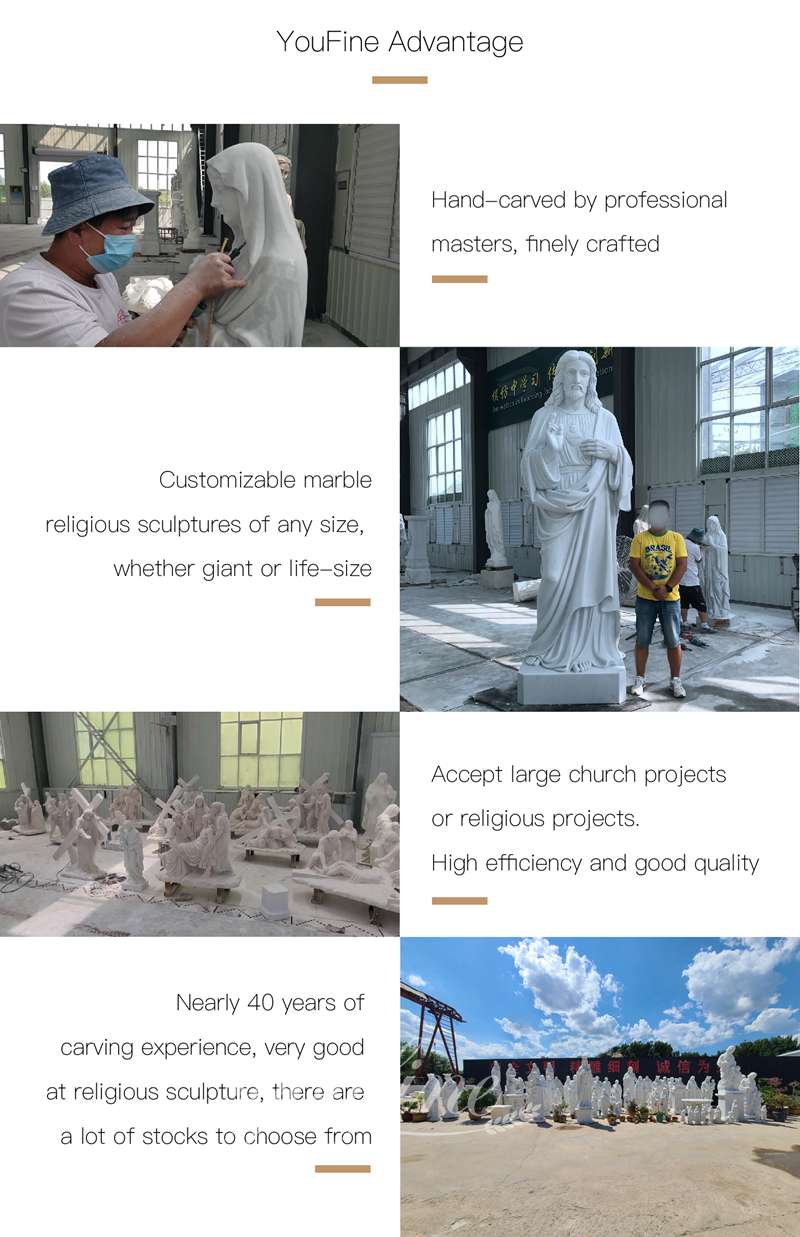 marble religious statue - YouFine Sculpture