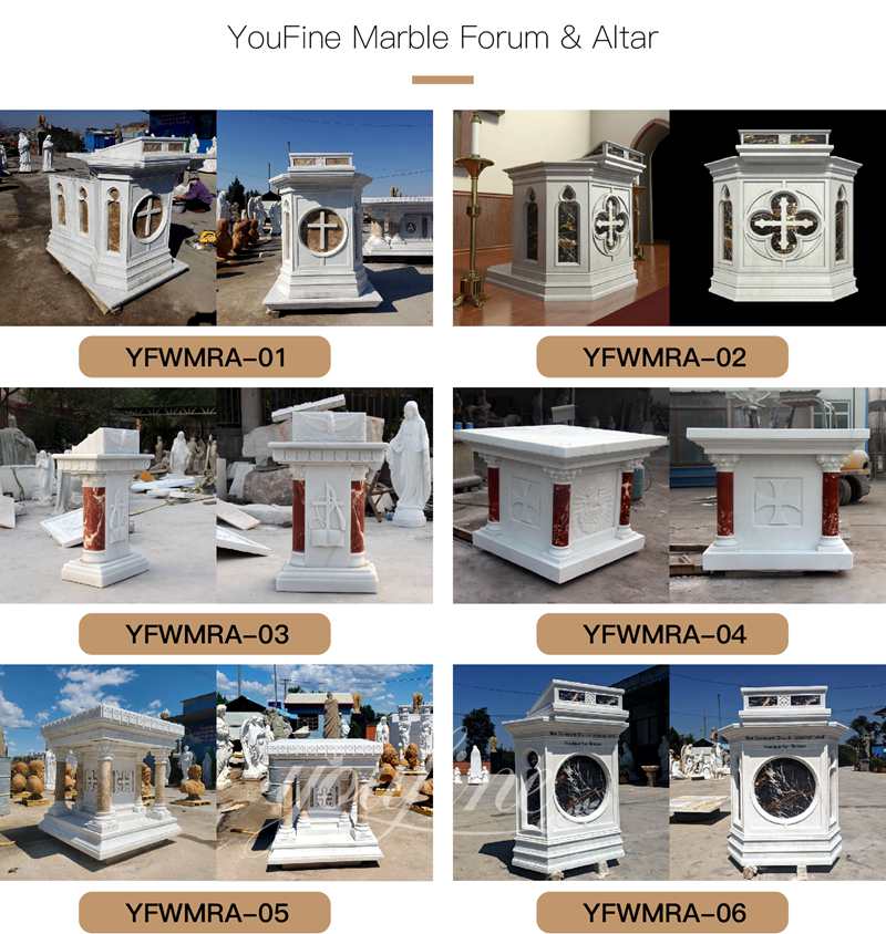 Marble Altar for Sale - YouFine Sculpture (1)