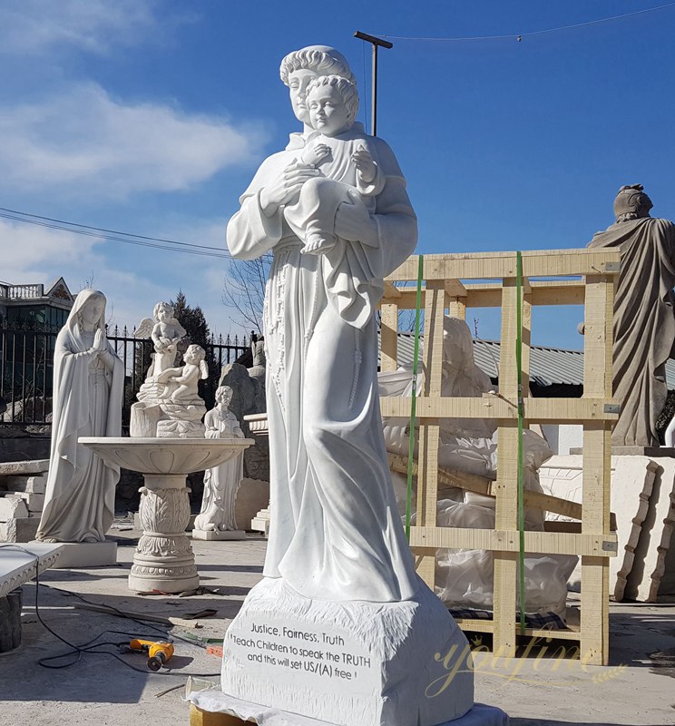 Marble St Anthony Garden Statue