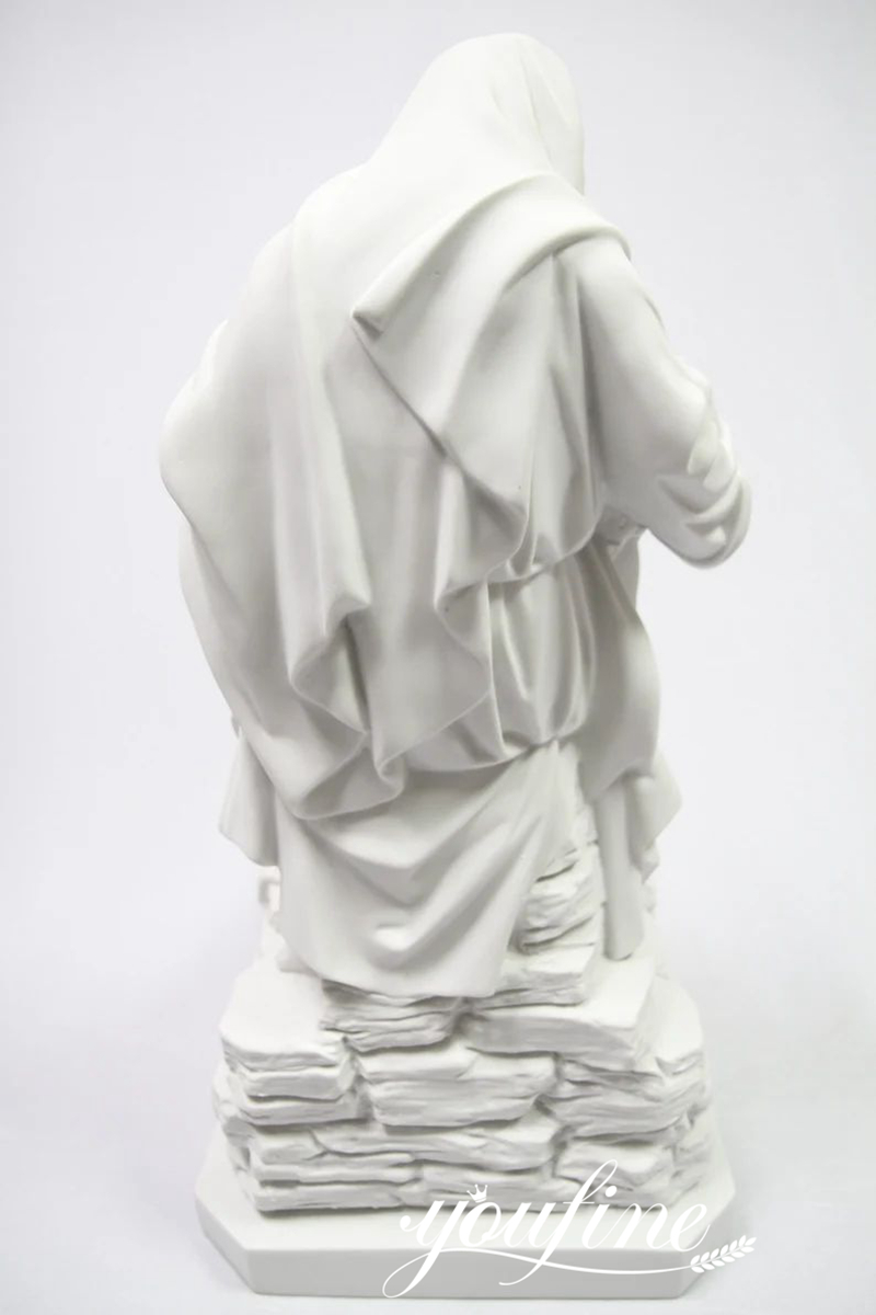 Classic Religious Marble Pieta Blessed Statue