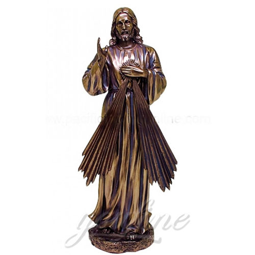 2018 High Quality Home Decor Antique Bronze Jesus Religious Statues for Sale