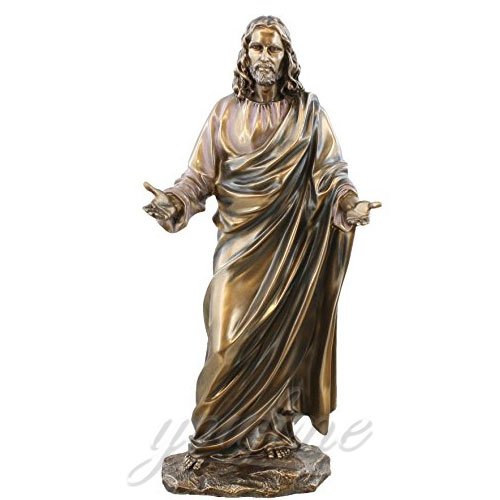 Factory Direct Sale Bronze Jesus Religious Statues Decoration