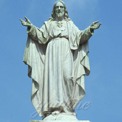 Garden Decor Jesus Christ Religious Marble Statues for Sale