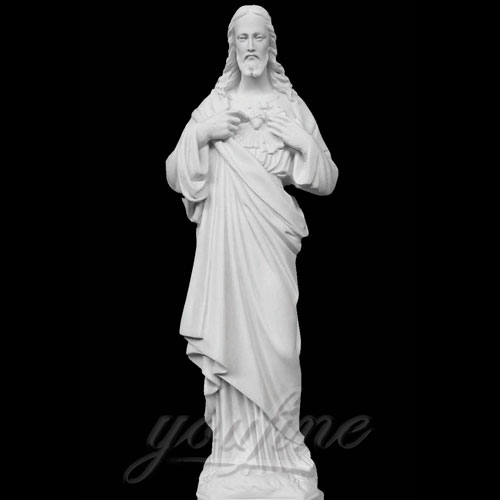 Hot Selling Religious Sacred Heart Jesus Statues for Interior Church Decor