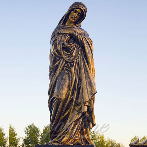Hot sale popular bronze virgin mary statues for sale