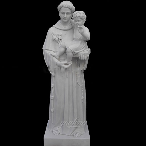 Religious marble statues of St. Anthony for sale