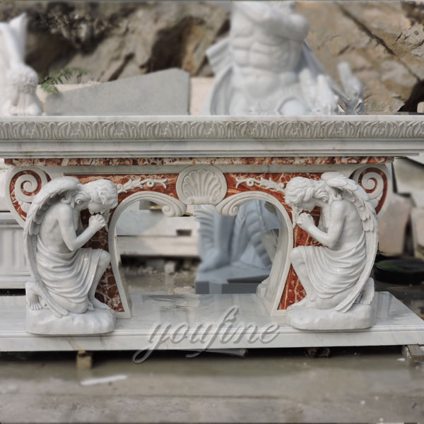 Religious statues of Church marble altar sculptures