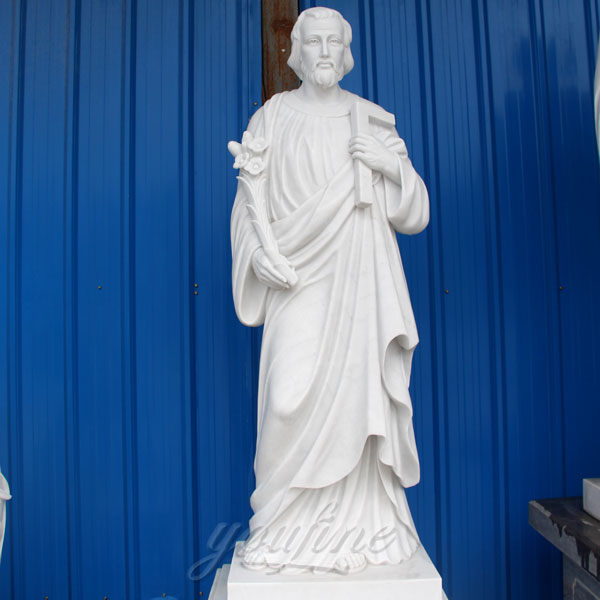 Life size religious St.Joseph sculptures for church interior decor