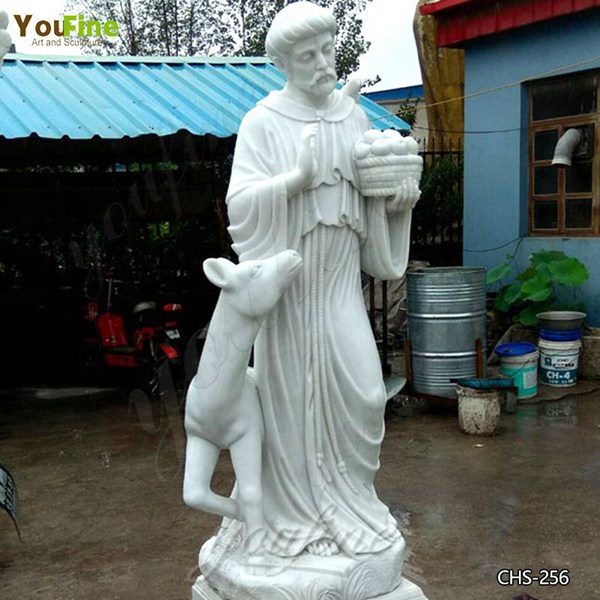 Life Size Religious Statues of St. Francis Garden Sculptures for Sale CHS-256