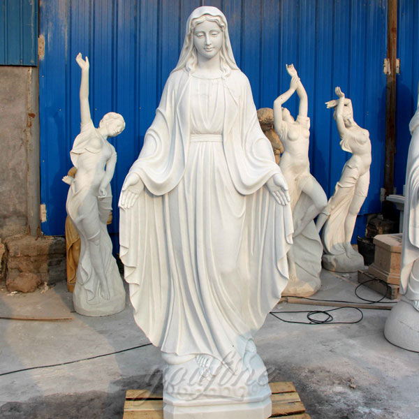 Religious statues of our lady of grace statues for outside decor