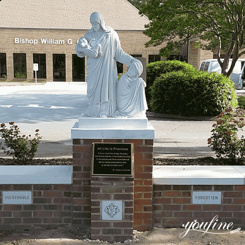 American Church Customized Marble Mother Teresa Statue Project Feedback