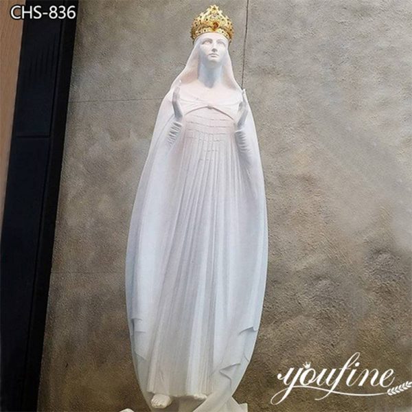 Hand Carved Marble Our Lady of Knock Outdoor Statue Supplier CHS-836 (1)