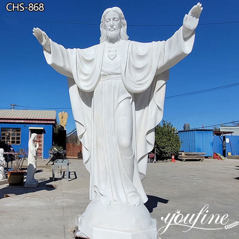 Life Size Jesus Statue Marble Church Decor Factory Supply CHS-868